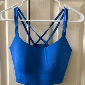 Aerie Offline Sports Blue Bra